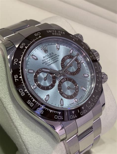 rolex daytona blu rosso|rolex platinum watches.